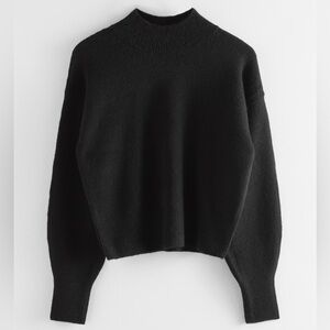 & Other Stories Mock Neck Sweater